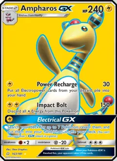Ampharos GX, Team Up 163/181