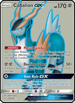 Cobalion GX, Team Up 168/181