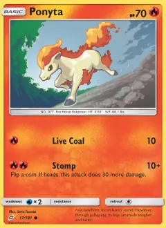 Ponyta, Team Up 17/181