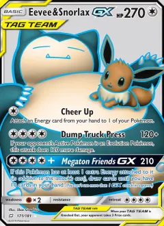 Eevee & Snorlax GX, Team Up 171/181