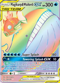 Magikarp & Wailord GX, Team Up 183/181