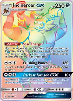 Incineroar GX, Team Up 188/181