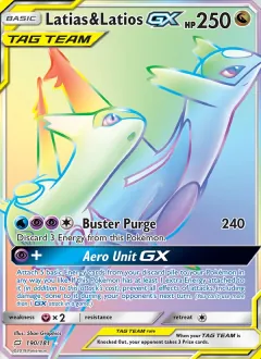 Latias & Latios GX, Team Up 190/181