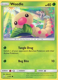 Weedle, Team Up 2/181