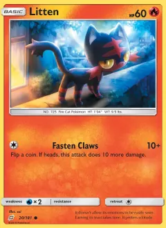 Litten, Team Up 20/181
