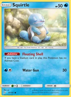 Squirtle, Team Up 22/181