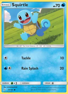 Squirtle, Team Up 23/181