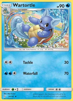 Wartortle, Team Up 24/181