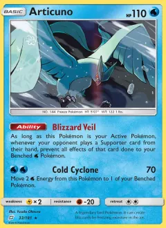 Articuno, Team Up 32/181