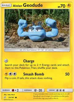 Alolan Geodude, Team Up 35/181