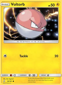 Voltorb, Team Up 38/181
