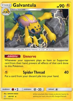 Galvantula, Team Up 48/181