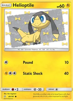 Helioptile, Team Up 49/181