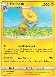 Heliolisk, Team Up 50/181