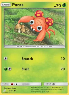 Paras, Team Up 6/181