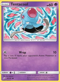 Tentacool, Team Up 60/181