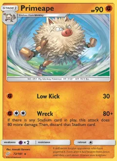 Primeape, Team Up 72/181