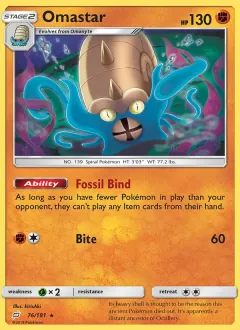 Omastar, Team Up 76/181