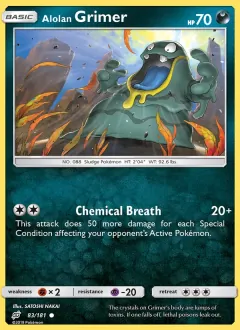 Alolan Grimer, Team Up 83/181