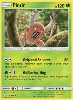 Pinsir, Team Up 9/181
