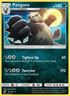 Pangoro, Team Up 94/181