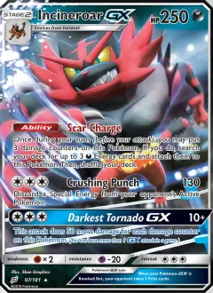 Incineroar GX, Team Up 97/181
