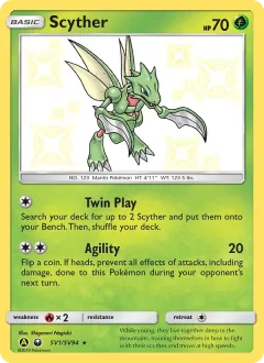 Scyther, Hidden Fates Shiny Vault SV1/94