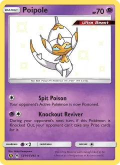 Poipole, Hidden Fates Shiny Vault SV19/94
