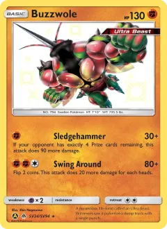 Buzzwole, Hidden Fates Shiny Vault SV24/94