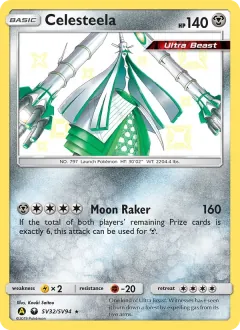 Celesteela, Hidden Fates Shiny Vault SV32/94