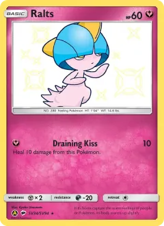 Ralts, Hidden Fates Shiny Vault SV34/94