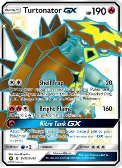 Turtonator-GX, Hidden Fates Shiny Vault SV52/94