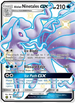 Alolan Ninetales-GX, Hidden Fates Shiny Vault SV53/94