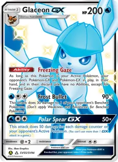 Glaceon-GX, Hidden Fates Shiny Vault SV55/94