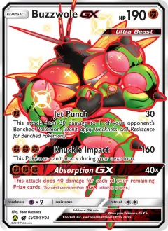 Buzzwole-GX, Hidden Fates Shiny Vault SV68/94