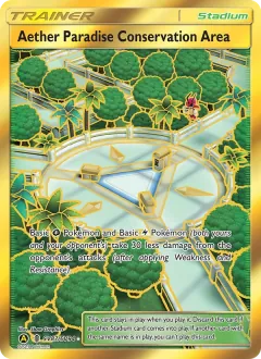 Aether Paradise Conservation Area, Hidden Fates Shiny Vault SV87/94