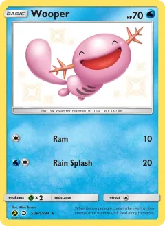 Wooper, Hidden Fates Shiny Vault SV9/94