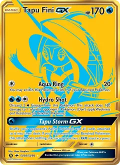 Tapu Fini-GX, Hidden Fates Shiny Vault SV92/94