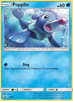 Popplio, SM Black Star Promos SM03/248