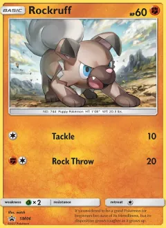 Rockruff, SM Black Star Promos SM06/248