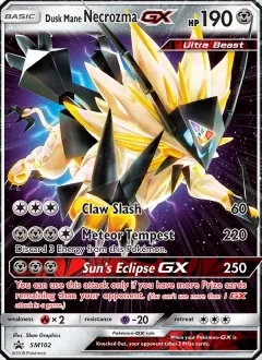 Dusk Mane Necrozma GX, SM Black Star Promos SM102/248