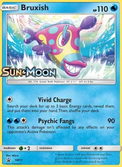 Bruxish, SM Black Star Promos SM11/248