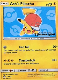 Ash's Pikachu, SM Black Star Promos SM114/248