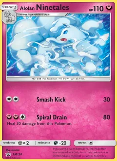 Alolan Ninetales, SM Black Star Promos SM128/248