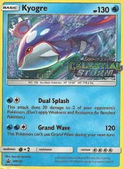 Kyogre, SM Black Star Promos SM129/248