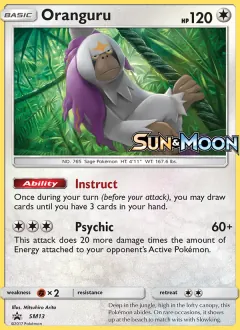 Oranguru, SM Black Star Promos SM13/248