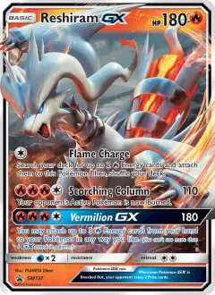 Reshiram GX, SM Black Star Promos SM137/248