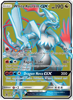 White Kyurem GX, SM Black Star Promos SM141/248