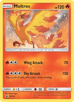 Moltres, SM Black Star Promos SM143/248