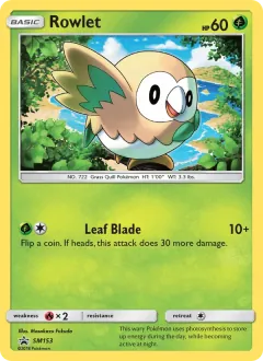 Rowlet, SM Black Star Promos SM153/248